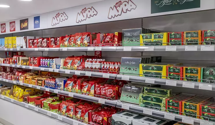 Nestle физически магазин