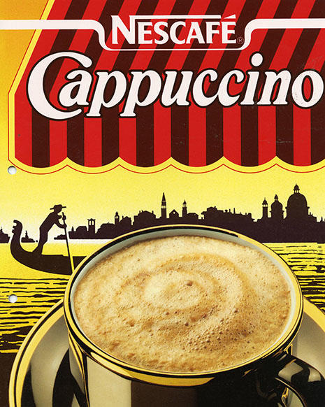 nescafe cappuccino 1986