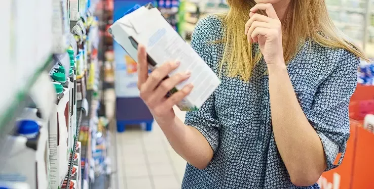 разбиране на хранителна информация на продукти