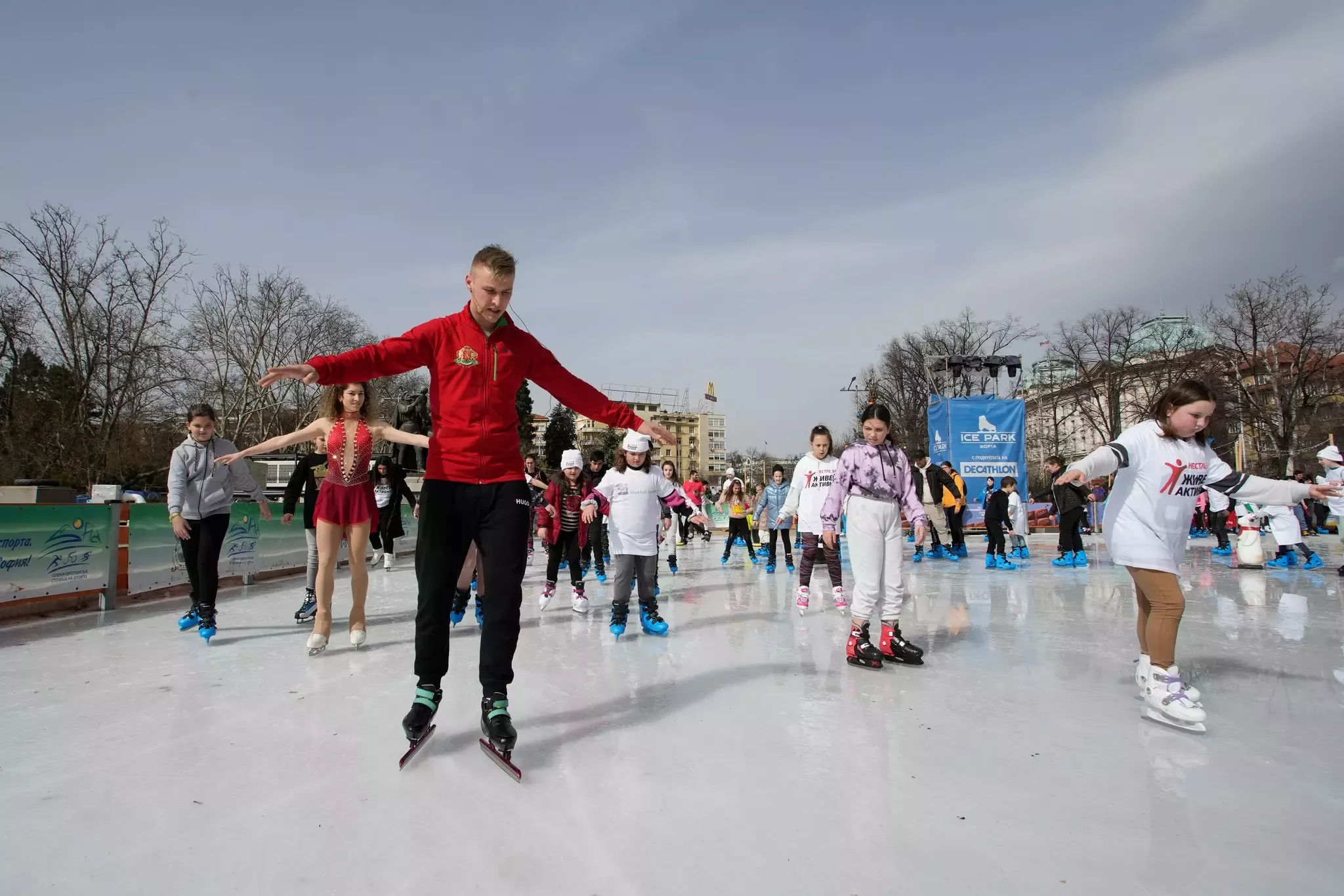 ледена пързалка зима 2024